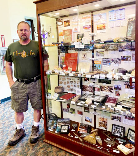 Lepper Library July Display Case Now Open for Viewing